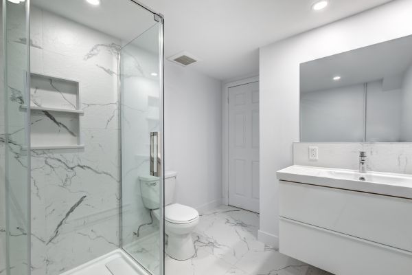 Basement Bathroom Installation in San Ramon
